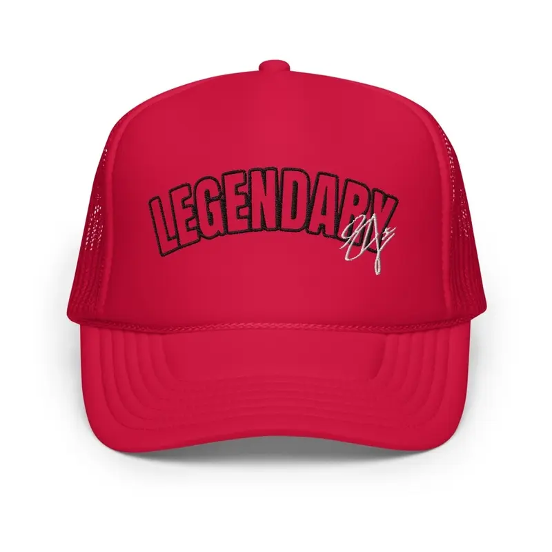 Red Legendary Truck Hat