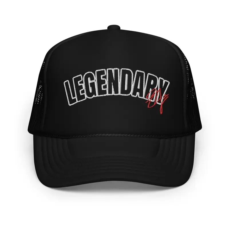 Black Legendary Trucker Hat